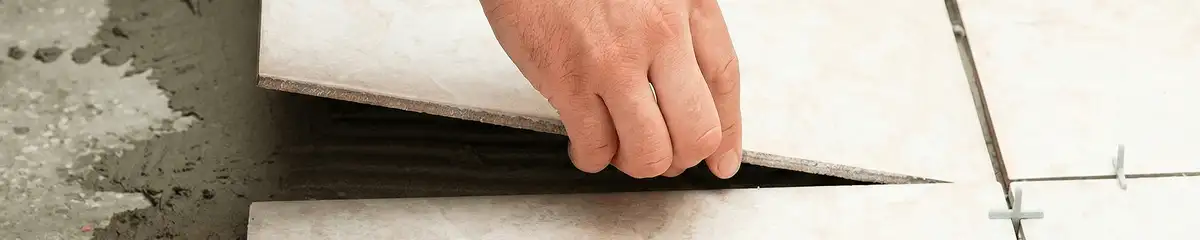 Professional installing ceramic tile floors in San Diego, CA