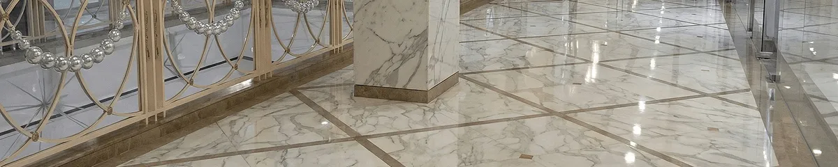 Beautiful marble floor professionally installed in San Diego, CA