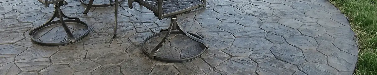 Garden relaxation area with professionally installed stone flooring in San Diego CA